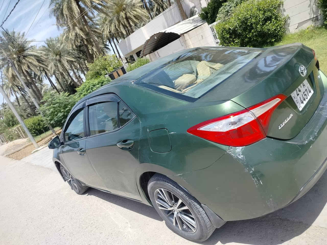 سلام عليكم كورلا وارد امريكي حادث موضح بلمشور محرك 1800 محرك وكير مكفولت صدر خلفي امامي جديد داخل جديد لوك تخم تاير تبريد شركه ثلج شاشه كامره سنتر لوك جاهزه من كلشي بيها صبغ ابيع عام رقم الجديد تحويل صاحب السنويه يمنه مو كردي السعر 96 موديل 2016 السياره تري وين يعجبك جاهزه *********** كلشي واضح بل تصوير
