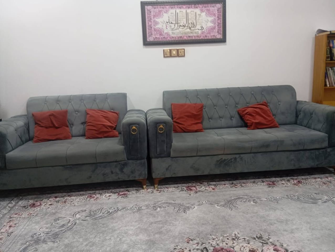 قنفات البيع تركي كلش نضيفات ستخدام قليل مع برده مع جوته برنت كوشايات كل هاذه سعر ٦٠٠ وبي مجال


**إذا كنت صاحب هذا الإعلان وتريد حذفه لأي سبب، رجاءا أرسل رسالة إلى الدعم الفني**