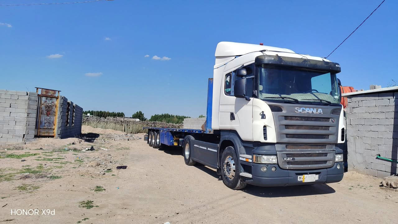 سلام عليكم سكانيا مديل 2005رقم بصرة بسمي مداور ثاني يوم بسنويه مربوطة فلات مكينه انجكشن 470 Rكير راجز شاصي مكفول سيارة تخم تاير رأس وعربات تخم ويل فافون   خير من الله العنوان البصرة زبير قرب صيطرت البحريه***********
