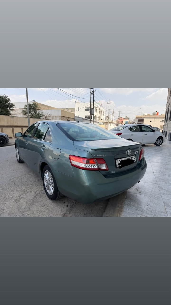 Camry 2011
3580 سێ ملیۆن و پێنج سەدو هەشتا هەزار غرامەی لەسەرە دوای مامەڵە دەیگەڕێنمەوە
سەنەوی و ژینگەو هەزەی نوێیە تاوەکو 5/4/2028
مواصفات
کوشین کارەبا -سوکان ڤۆلێۆم-تحدید سرعە-لایت زینۆن-شاشە ئایپاد
گێڕو مەکینەو تەبرید و تەقەو ڕەقە بەشەرت
3پارچەی بێ بۆیاغە بێ ژوورێ بێ لێدران

کامري 2011 LE 

٣٥٨٠ غرامه 
رقم سنويه هزه جديدة ٥/٤/٢٠٢٨

 كشنات كارباي ستيرن فوليوم تحديد سرعه ليتات زينون عالي ونصي فول ✅شاش كاميره تدفه تبريد كله فول ✅كير مكينه مكفول به شرط لاا تنقيص ولاا بخار
٣ قطعه صبغ بدون دواخل
رقم تلفون:*********** أربيل, العراق

