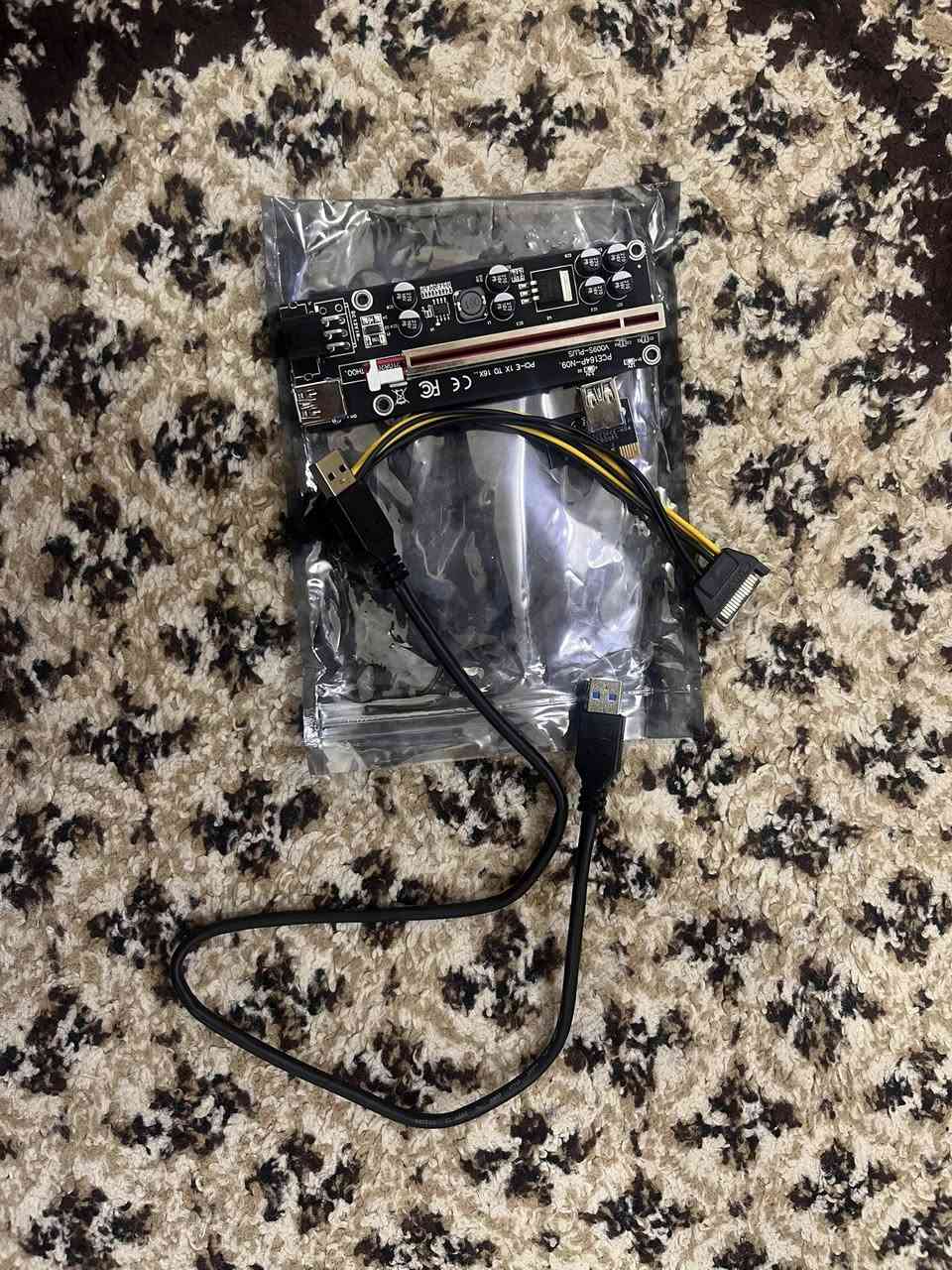 سلام عليكم
متوفر كمية ٥ قطع  
محولة pcie x1 slot to pcie x16 
تفيد الي ماعنده مكان لكرت شاشة
 او يريد يحط كرتين شاشة بل بورد مالته و ماعنده مكان
وكذالك تفيد جماعة تعدين عملات رقمية

مكاني دهوك ما عندي توصيل 
وكل قطع جديدة و جربت وحدة على كرت شاشة مالتي و مثل ما تشوفون تشتغل طبيعي بل فيديو

ملاحظة 
اقبل المراوسة مع مبرد مائي او مبرد هوائي قوي ب ٨ انابيب
او بهارد ssd واحد تيرا او 512  و انطي فرق


**إذا كنت صاحب هذا الإعلان وتريد حذفه لأي سبب، رجاءا أرسل رسالة إلى الدعم الفني**