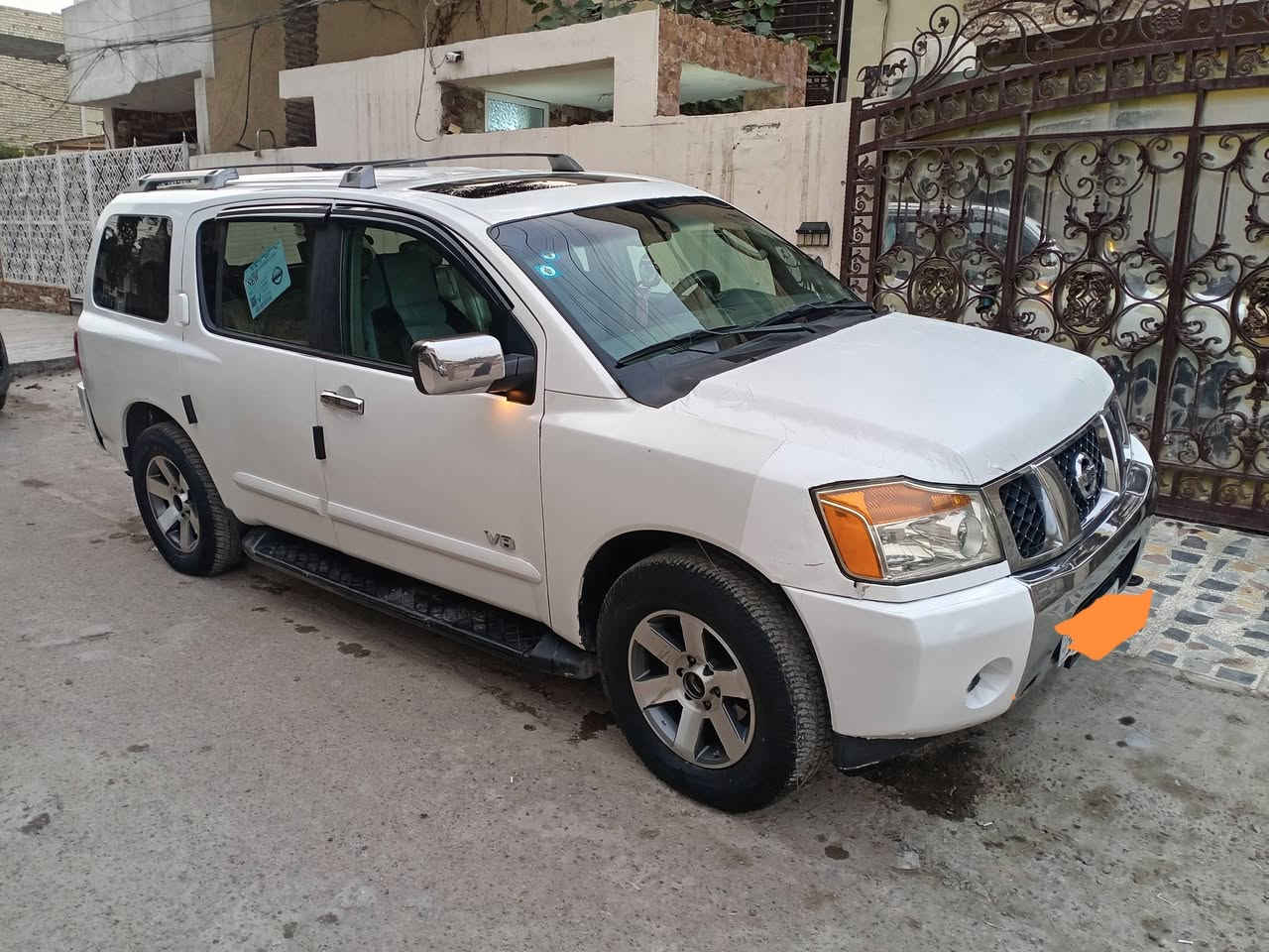 سلام عليكم
سياره نرماده ابيض
موديل 2007
 المواصفات
فتحه
بصمه
كشنات كهربائي
صندوق كهربائي
سبعه راكب 7
3 قطع تبريد ثلاث
تخم تاير
صدر امامي جديد
صدر خلفي جديد
كهربائية جديده شغاله
سياره نضيفه
رقم بغداد دولي 
بئسمي تحويل ثاني يوم 
السعر 95 $ وبيه مجال
المكان بغداد الجديده
الرقم الهاتف ( ***********)
