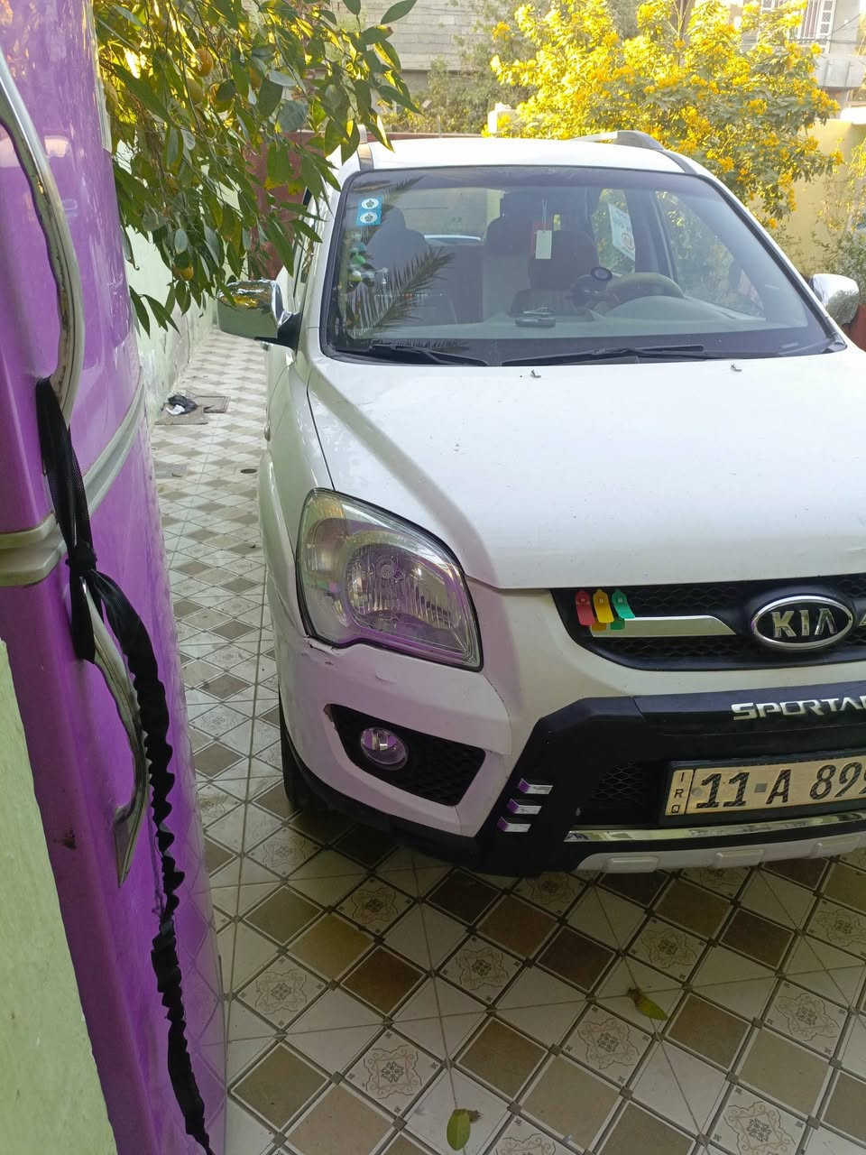 سلام عليكم من رخصت الدمن سبورتج 2009للبيع خليجي لون داخل عسلي مكفوله كير محرك كفاله. عامه مابيه صبغ رقم بغداد بسمي تحويل ثاني يوم سياره ماتصرف عليه ربع ترايك للبصره ماشيه. حقيقي 116الف. سعر 128وبيه مجال رقم تليفون *********** عنوان ديالى. خان بني سعد
