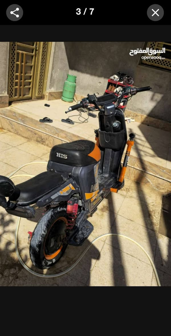 سلام عليكم عندي دراجه كهربائية نوع h900 من شركه his
دراجه حلوه و سريعه و نضيفه نضافه90 و سرعة 65بيه نقص بسيط هو بريك خلفي و اكو هذا قطع واير الذي يبن بل شاشه شحن بطاريه بس هذا و ماشي بيه قليل و موجود مدكر خلفي و بصمه و سويج عنواني بصره تنومه صالحيه قرب مدرسه ريف زاهر رقمي ***********
