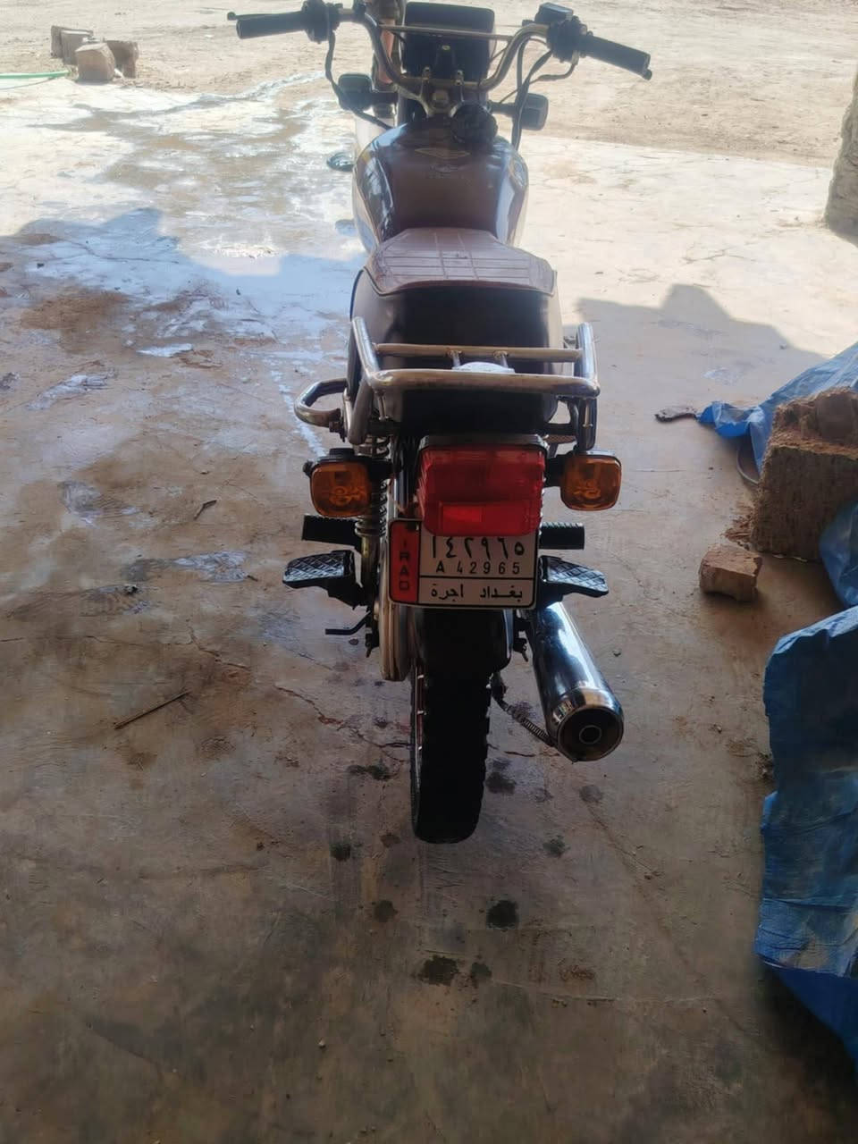 سلام وعليكم دراجه يراني للبيع دراجه نظيفه وحلوه ماشالله عليه موديل 21 السعر 550 وبيها مجال استفسار على هاذ الرقم ***********
