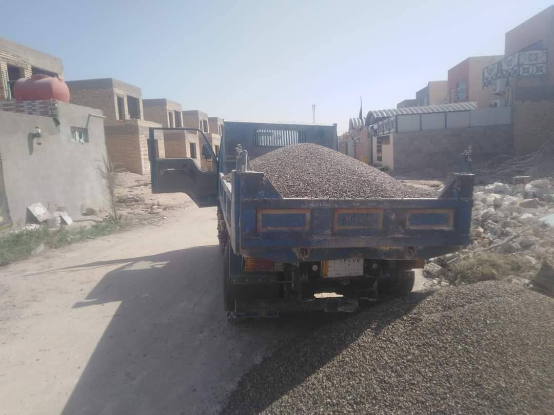 تجهيز كافة مواد البناء وتبديل تربة الحدائق بالزميج بوجود كادر متخصص للتواصل ***********
