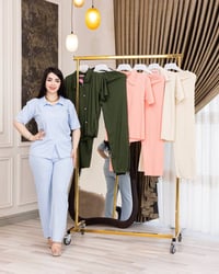 تراك نسائي • خامة زبدة • فري سايز ٨٠ك