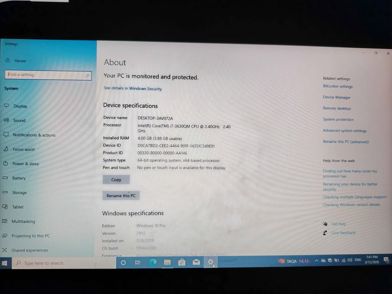 لابتوب dell للبيع السعر 125 الف دينار كلشي موضح بالصور بغداد, العراق


**إذا كنت صاحب هذا الإعلان وتريد حذفه لأي سبب، رجاءا أرسل رسالة إلى الدعم الفني**