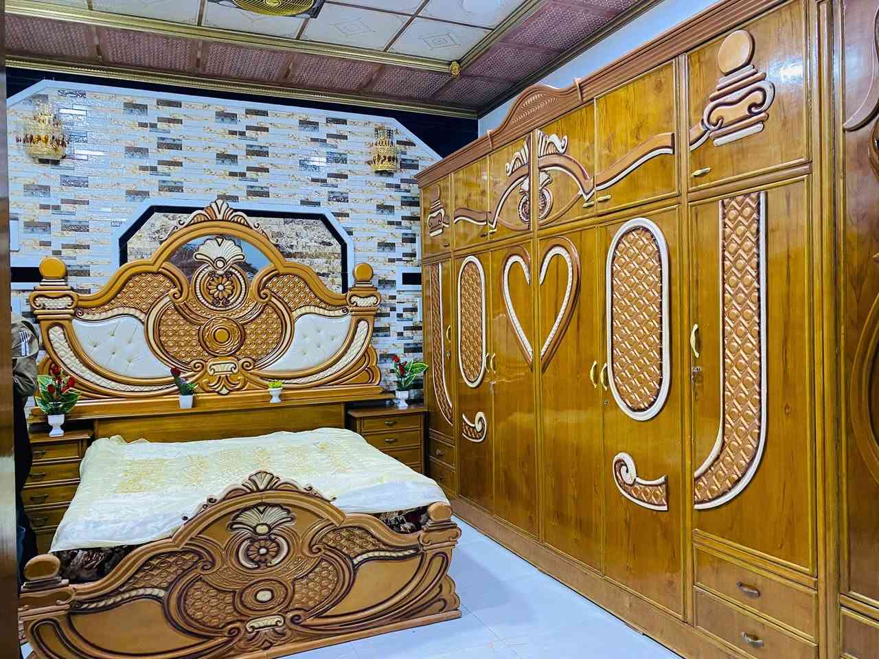 بسم الله
غرفه نوم عراقيه حطاطه صاج درجة اولى نضافه فول استخدام قليل جدا السعر مليون و350 بي مجال العنوان الرمانه البعبيد الاتصال ***********
