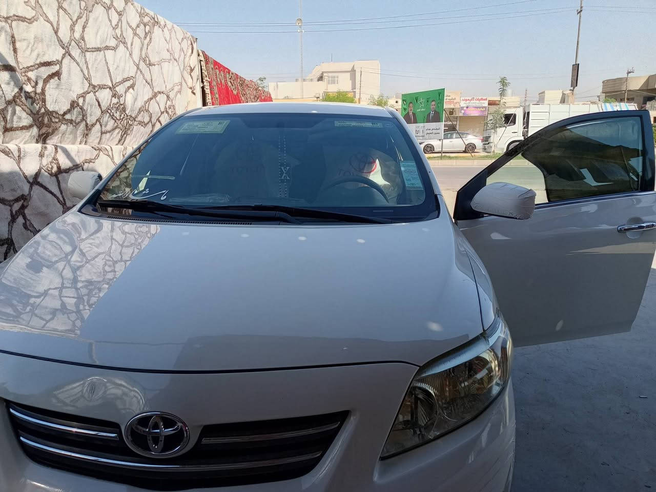 كفاله عامه 
استيراد خاص 
موديل ٢٠٠٨
محرك ١٨٠٠ 
سنويه ٢٠٣٠ 
سياره بئسمي مكان كركوك سعر 140$
مراوس يرهم ارقام شماليه 
الاتصال ***********
