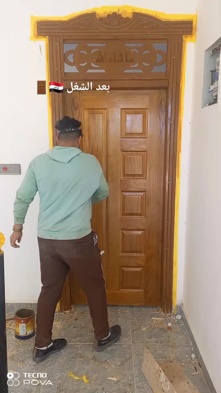 🔻🔻خصم  10% خلال شهر رمضان المبارك
لجميع الابواب المتوفرة لدينا 
تصاميم عصرية ✨ جودة عاليه 

( القياسات حسب الطلب 💥 قاصه او خشب )
 
الفرع الاول 📍
الديوانيه / كراج البلديه شارع التواير 
الفرع الثاني 📍
الديوانيه / قضاء السيدير طريق السياحي مقابيل المجزره 

للاستفس
***********

📌أوقات الدوام من 9 صباحآ الى ال 10مساءاً
‏ عدا يوم الجمعة الدوام من 3 عصراً الى ال 8 مساءاً
