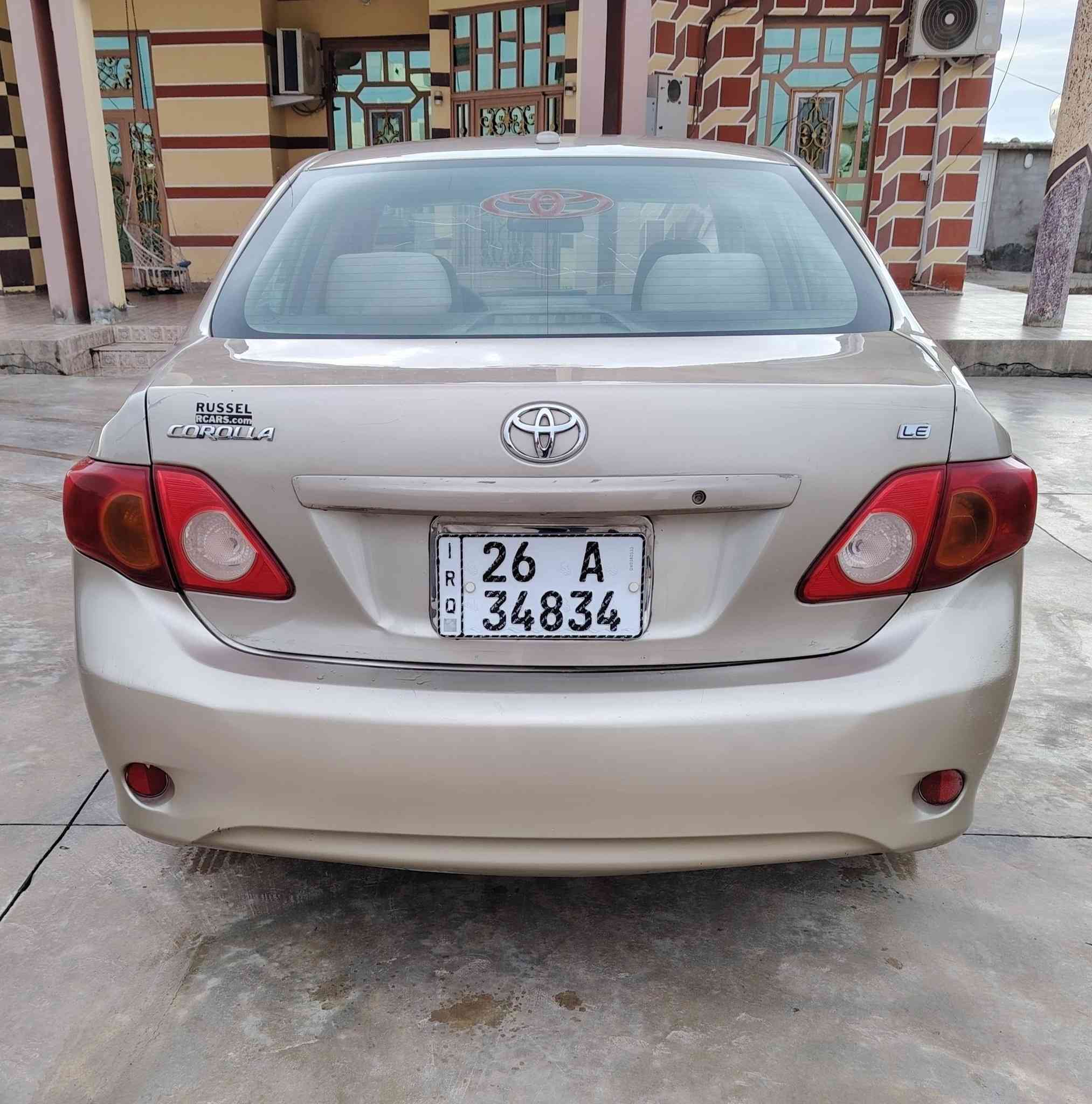 كورلا ٢٠١٠ وارد أمريكي بيها صبغ اربع قطع بدون معجون أثر جلح فقط شرط بدون دواخل محرك صدر تايرات كله مضبوط
السعر ١٠٠ وبيها مجال
للأتصال *********** // ***********
مكان السياره : صلاح الدين.. بيجي
