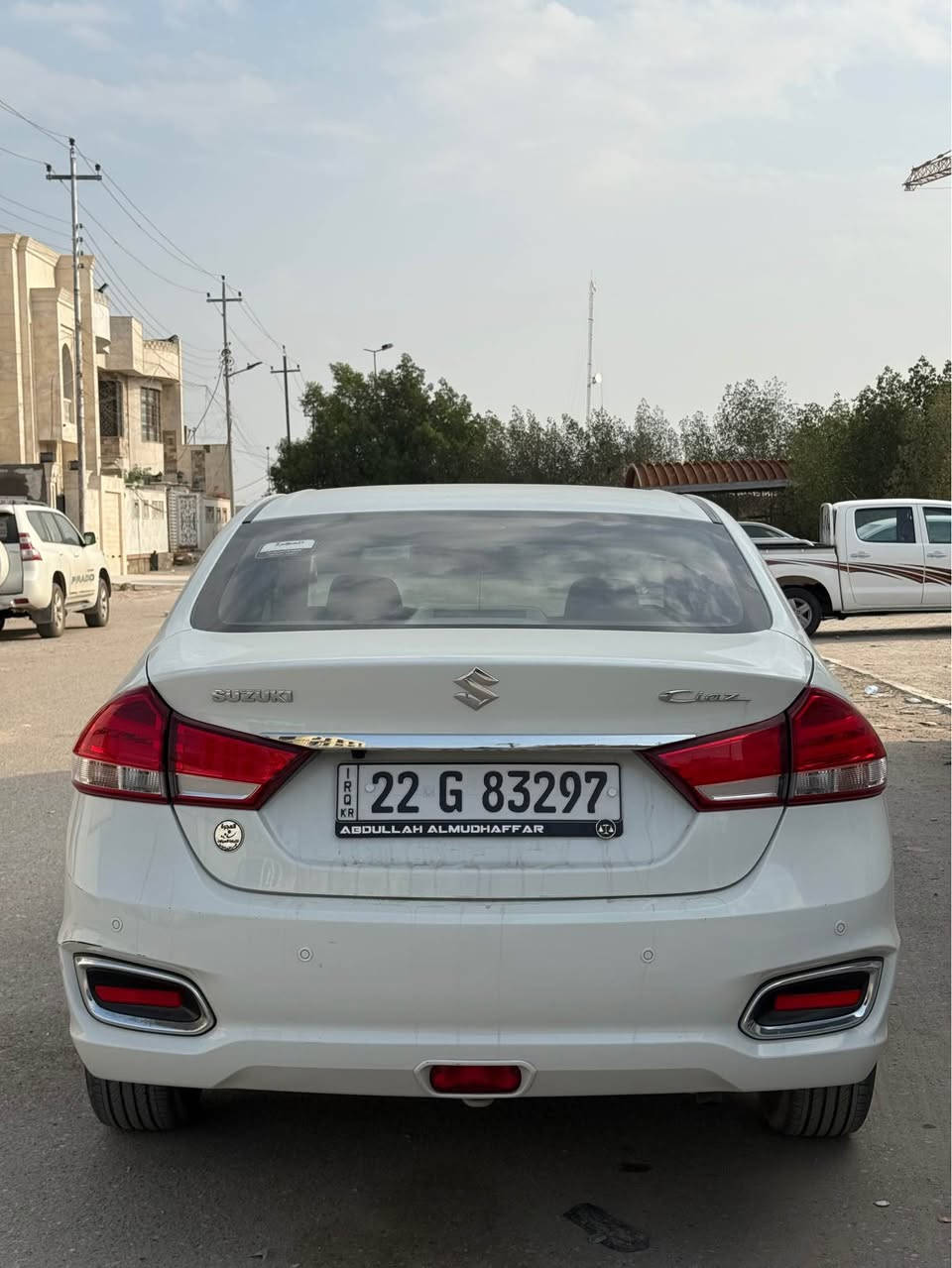 سوزوكي سياز موديل 2023 رقم اربيل بـ أسم شركة وكالة بـ اسمي فول مواصفات عده الفتحة ماشبة 25 الف صار بيهة حادث ع اثره صار بارد بالجاملغ والبنيد جهة السائق صور الحادث مرفقة سيارة كلش نظيفة واعتمادية محرك 1500 گير AT اربع نمر مو cvt 
السعر المطلوب 140 ورقة قابل للتفاوض  للتواصل عبر الواتس اب *********** البصرة, العراق
