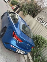 كيا ريو موديل 2022 رقم سليمانيه باسمي سنويه ورقم جديد وارد امريكي حادث...