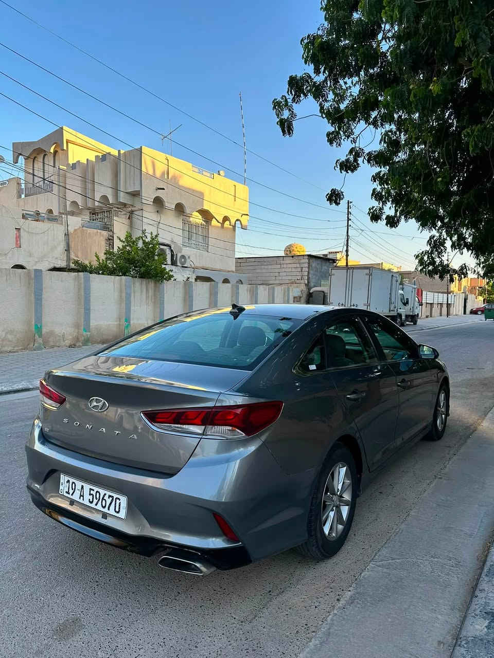 سوناتا موديل 2019
بيها البنيد صبغ وسونار موجود من ضمن الصور كير محرك تبريد بالكارتونه  سياره جديده كلش وما ناقصها شي السعر 133 وبيها مجال عنوان السياره كربلاء 
للاستفسار ***********
