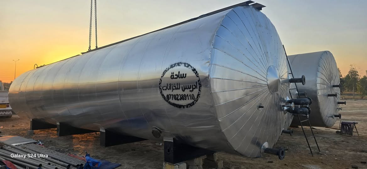 خزان هيدروليك بوليمار 54 الف لتر بليت 10ملم دبل شبكه هايدروليك 14×14 صوف صخري كثافه 120 تغليف المنيوم 0.7  
***********
