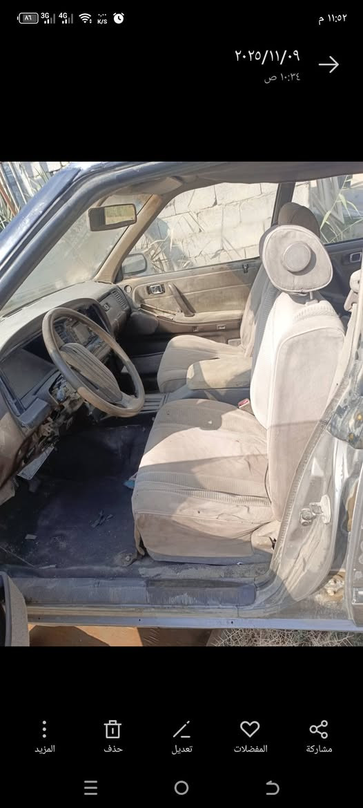 السلام عليكم  سياره البيع سيدان مديل 91عوزه محرك وكير السعر10وبيه مجال الشراي يجي خاص


**إذا كنت صاحب هذا الإعلان وتريد حذفه لأي سبب، رجاءا أرسل رسالة إلى الدعم الفني**