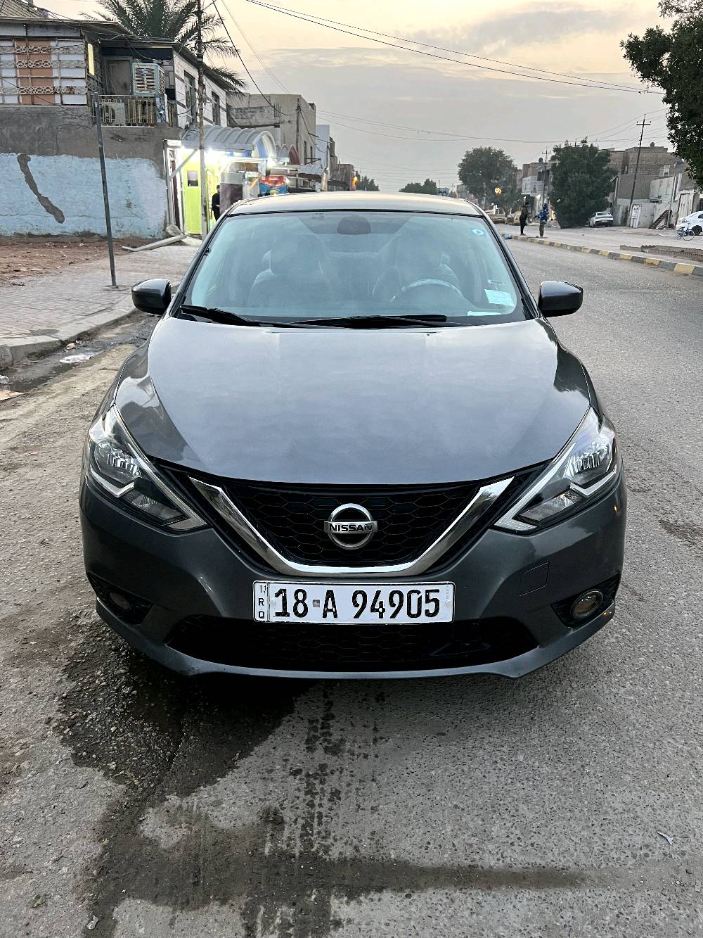 السلام عليكم 
نيسان سينترا 2018  (وارد أمريكي)🇺🇸 
مواصفات SV
مثبت سرعه 
نظام قياده ECO + SPORT 
تحكم ستيرن جهتين 
رادار امامي 
محرك 1.8 المرغوب شرط  مكفول + الكير 
كامره  بلاديه 
ماشيه  94 الف ميل  
رقم  بابل انكليزي  با أسمي 
السعر 110  و بيها مجال 
ضرر امريكا خلفي   ٣ قطع صبغ 
مكان السياره  النجف الاشرف 
للاستفسار(  ***********  )
