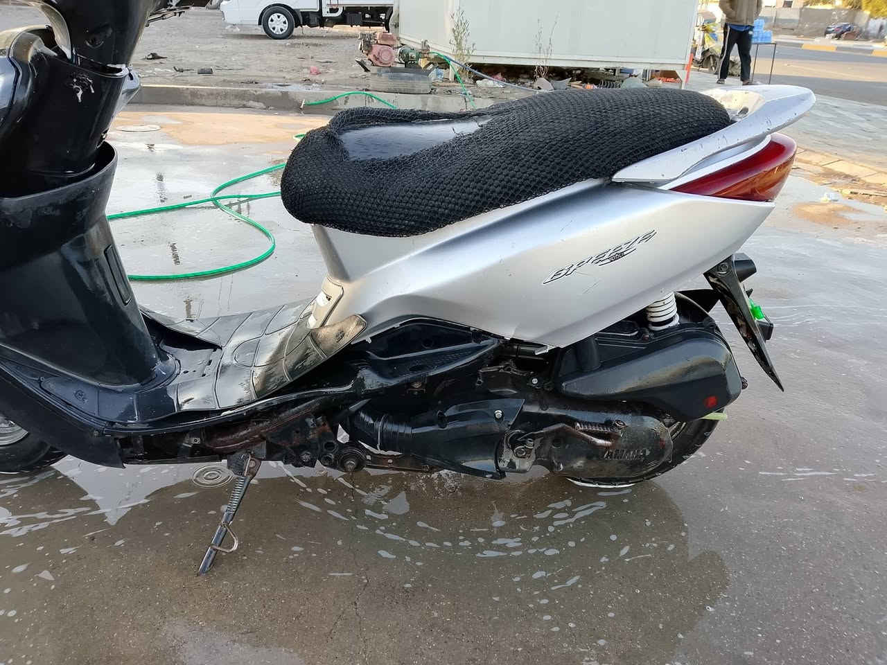 سلام عليكم بريز للبيع هندر واحد تشتغل كابريتر بلادي تايرات جدد مستعجل عل بيع سعر 225 مكاني شارع فلسطين للاستفسار ***********
