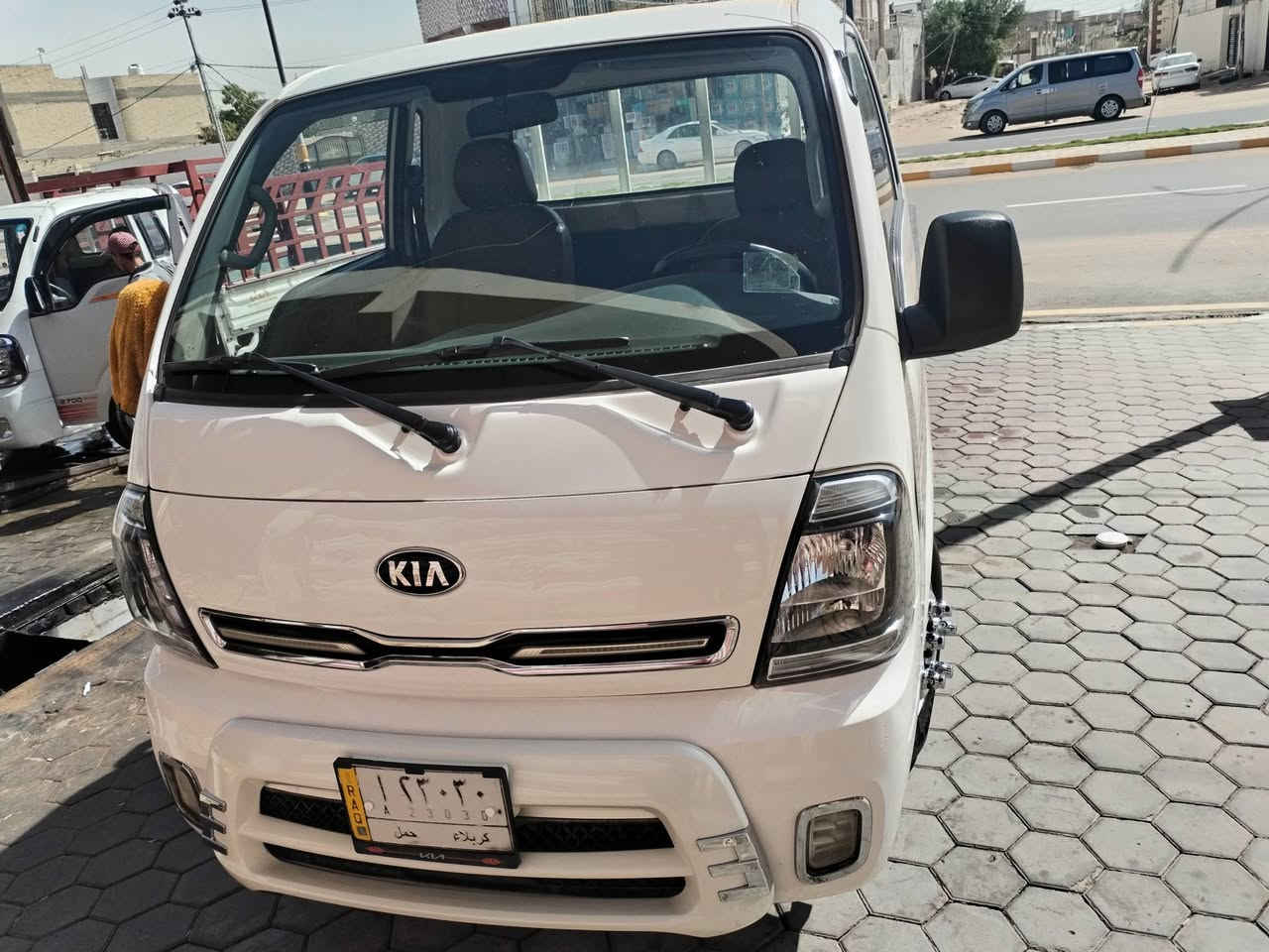 كيه حمل 4000 مفتوع موديل ٢٢ كفاله من كلشي *********** سياره بل نجف رقم كربلاء سعر ١٦٥ وبيها مجال
