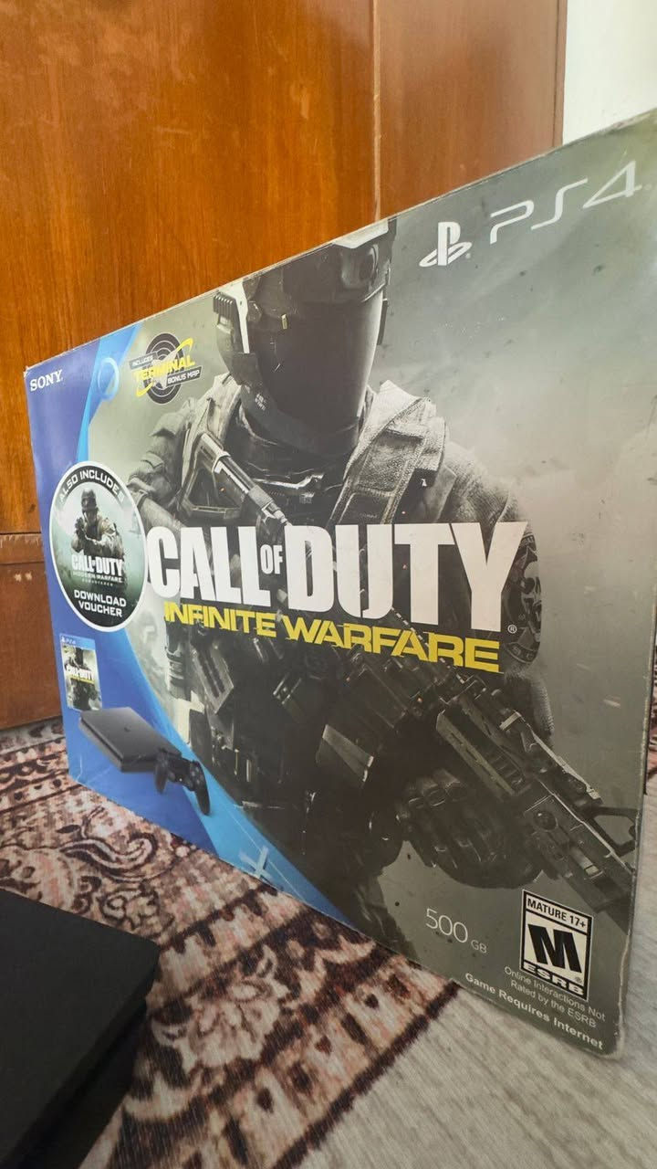 بلي 4 مهكر نظام 11 او تهكير داخلي(قرص) يعني لا فلاش ويتعبك ولا محوله او تعطل  او العاب كلش قويه
جوستكين او ملحقات او كارتونته نظافه فوول او بي العاب قويه انشارتد 4 او ذا لاست او ردزنت ايفل 7 وغيرهن
ناصريه او اكو توصيل سعر 300 او بي مجال للطيبين
***********
