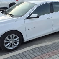 للبيع - شيفروليه ماليبو LT موديل 2020 لون ابيض ضرر بسيط بدون صبغ جاملغ...