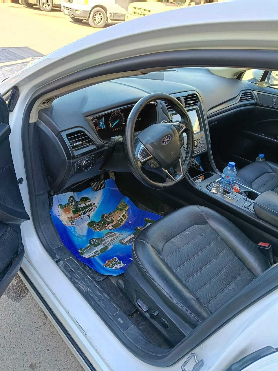 السلام عليكم فورد فيوجن موديل 2018 فول واحد عل واحد عدا الفتحه تحكم ستيرا اربع جهات كشنات جلد مخمل كرسي كهرباء شاشا كبيرة كامرة دواره سماعات سستم صوت 
تبريد قطعتين ثلج تدفئه بصمه سيارة جديدة استخدام شخصي ماشيه 98 الف شاشا اعطال لايت زنون تخم تاير ويل كب محرك 1500 تيربو مكينه كير صدر تبريد كله جديد
ادامه عامه للسياره بحيث متتعب حتى دهن جديد حادث جاملغ وشويه من البنيد بيهه 3 قطع صبغ رقم بغداد سنويه بعدها ممنتهيه تحويل مباشر للبيع او مراوس شعندك نزل السعر 122 مكاني بغداد وهذا رقمي للاستفسار *********** ابو عزوز
