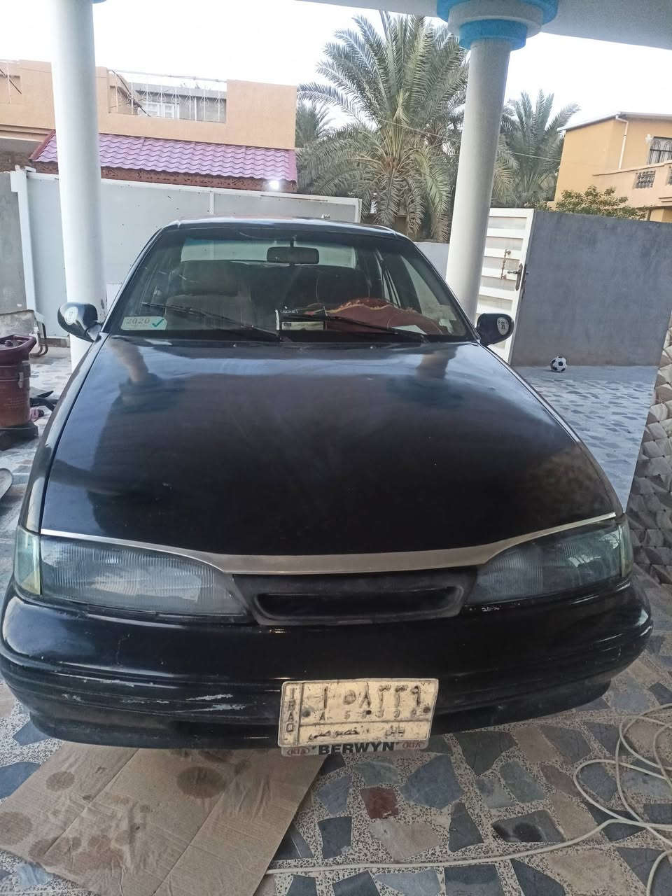 السلام عليكم
برنس دايو 1995
مكينة خير من الله
مصبوغة حزام جمالية 
باتري جديد 
رقم بابل 
مكاني واسط الصويرة
سنوية لحد 2027
السعر 35 وبيها مجال بسيط
***********
