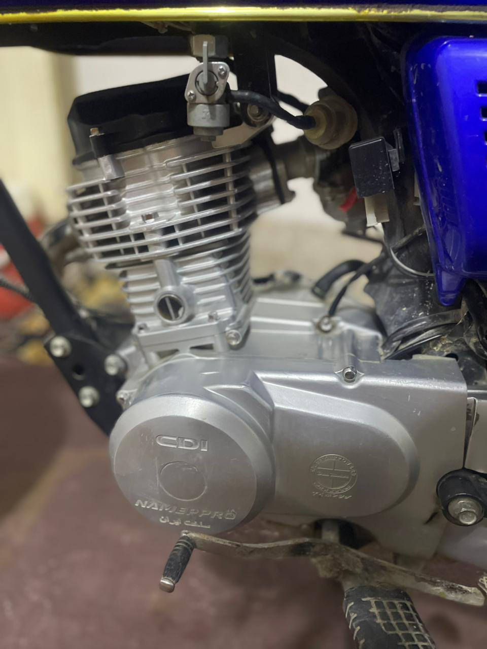 للبيع لا صرف ولا بخار شرط محرك ما مضروب صبانة دراجة نضافة 💯 سعر 450 بي مجال قليلللل للتصال ***********
