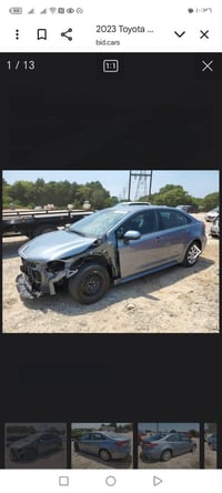 كورلا LE • ٢٠٢٣ • حادث