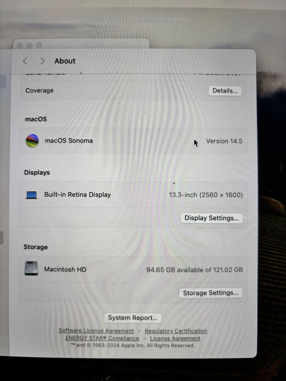 ماك بوك 2019
Cori5/8/128ssd 
ب٤٢٠ وبي مجال بسيط للشراي


**إذا كنت صاحب هذا الإعلان وتريد حذفه لأي سبب، رجاءا أرسل رسالة إلى الدعم الفني**