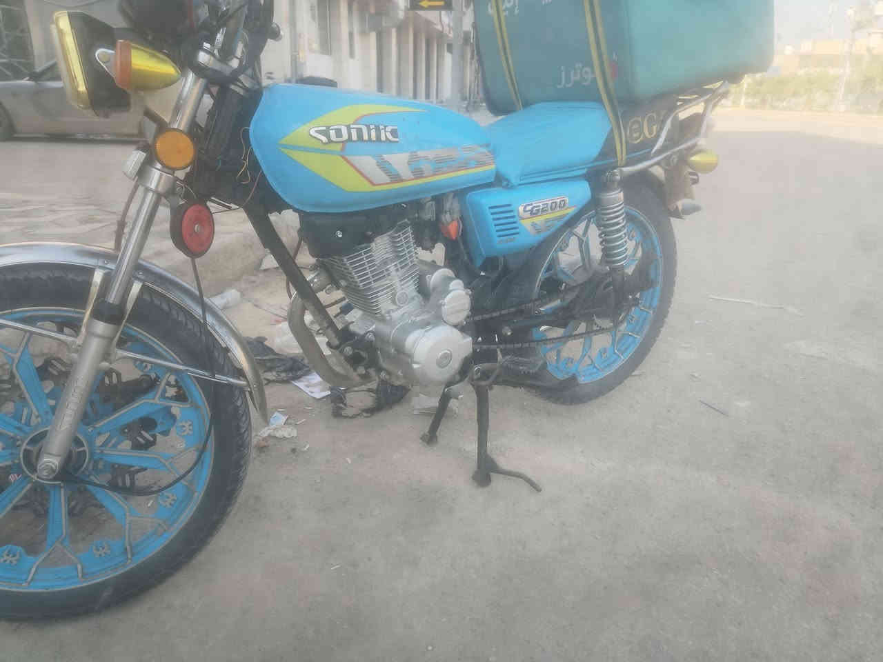 دراجه سونك سيڤان محرك 200c
دراجه نضيفه ما نفقصه شي اوراق سكنر 
***********
***********
رمش واني انتصل عليك
