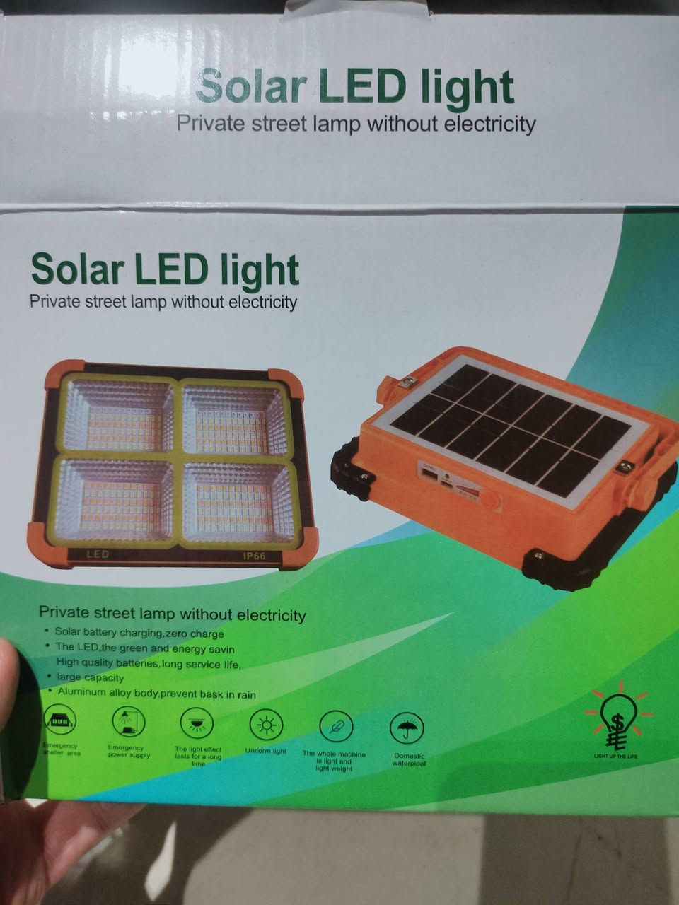 بروجكتر طاقة شمسية اخر ١٢ قطعة للبيع بنصف السعر ١٥٠٠٠ الف دينار 
مكاني بغداد . شارع فلسطين الضلال 
***********
