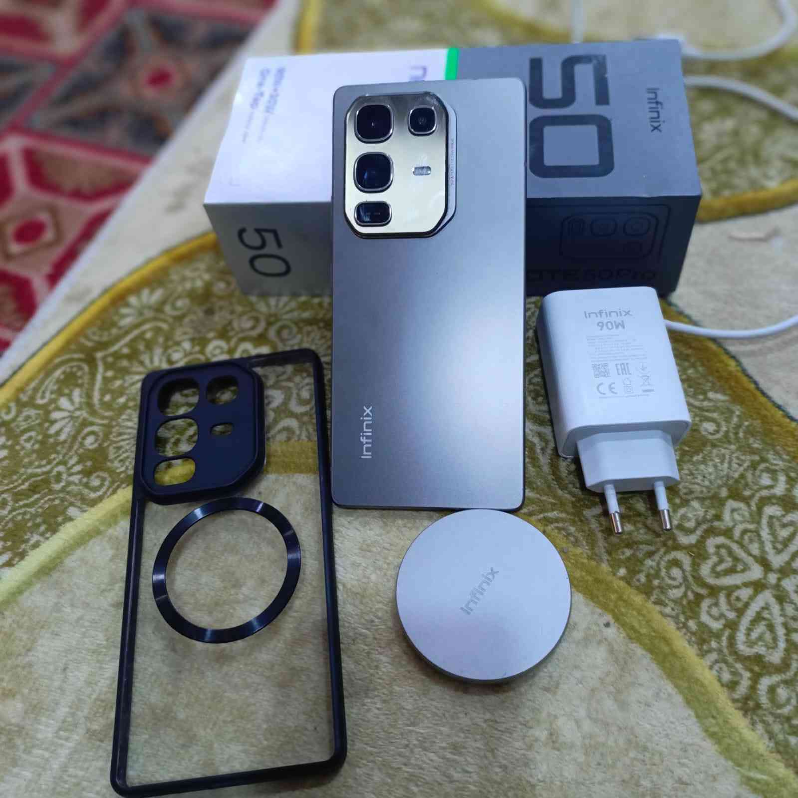 جهاز انفنكس نوت 50 برو مستخدم 10 أيام فقط كامل ملحقات السعر 260 إلي ايحب يتفضل خاص


**إذا كنت صاحب هذا الإعلان وتريد حذفه لأي سبب، رجاءا أرسل رسالة إلى الدعم الفني**