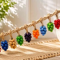 تعليقة عنب خشبية • صناعة يدوية • تزيين منزل