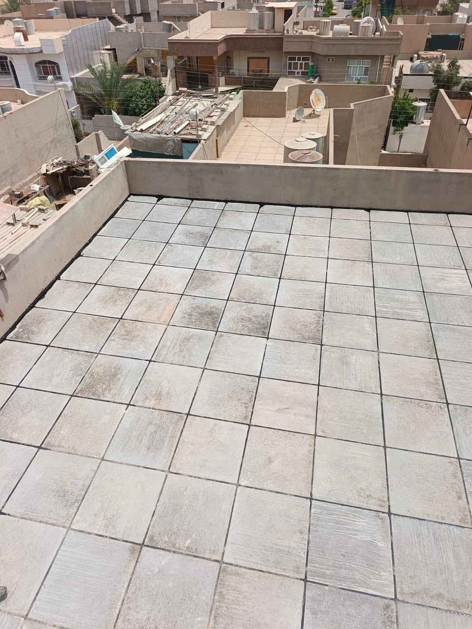 ***********واتساب ***********  جانب  من  أعمالنا اليوم عادة وقلع  الماستك القديم 
  لتطبيق الاشتايكر عن توفر كادر عمل لتطبيق الاشتايكر  كرسته وعمال   وبأسعار مناسبة... 
كما يوجد اعادة ماستك وقلع حسب حاجة السطح بضمان لاعمل 5 سنوات 
 طريقه العمل 
١.فرش السطح بمادة الفلانكوت 
٢.فرش السطح بمادة الزفت 
٣.وضع  التراب او استخدم نايلون وفلين حسب رغبه المواطن 
٤.وضع اشتايكر وماستك لاستفسار أكثر
