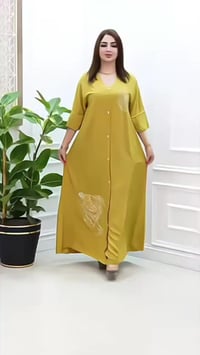 دشداشة كشمير • مطرز • مقاسات XL-5XL