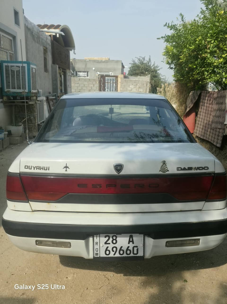 بسم الله الرحمن الرحيم
دايو اسبرو للبيع ٩٤ سنويه لل٢٩ نضيفه كلش ومرتبه تنكر سويج وتطلع مكينه وكير واحد على واحد كهربائيات جاهزه للسياره كلها المالك نجف مشخاب ويريد تحويل السعر ٣٥ وبيها مجال للطيبين ***********
