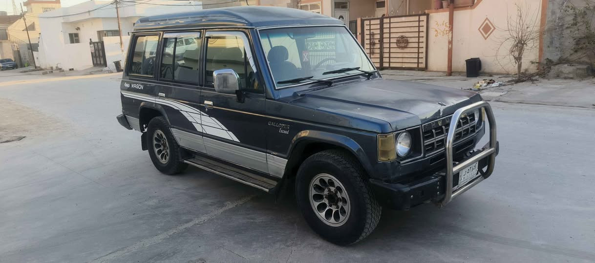 هونداى كالوبر موديل١٩٩٤
محرك كاز بيها حصه 
مشروع وطني كركوك 
سنوية لحد ٢٠٢٧
تبريد وتدفئة شغال
بدون صبغ بشرط تحويل
***********
موجود في كركوك كركوك, العراق
