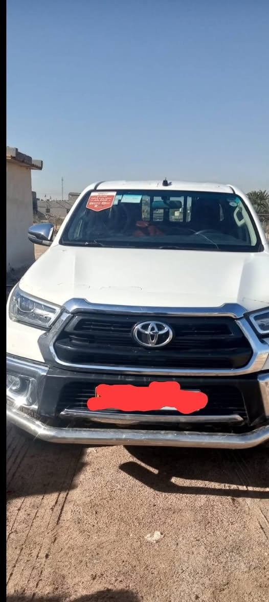 بيك اب تيوتا هليوكس 4×4 موديل 2024 كاز مكينه 2800
ما تنقص كير عادي تبريد قطعتين ماشيه 45 الف قابل للزياده  رقم اربيل 
بيه بارد قليل بصفحه البك ليت الايسر 
السعر 340 وبيه مجال 
العنوان البصره الزبير 
للستفسار أكثر أتصل على الرقم *********** ابو عباس
