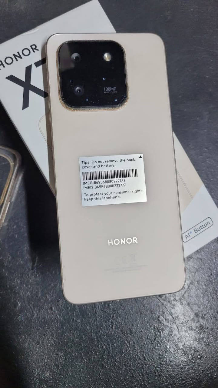 سلام عليكم موبايل نوع هونر X7d ذاكرة 256  جديد هوة والكارتونة كامل  أي نقص ما بي أي نقص السعر ٢٠٠ الف
مكاني بغداد مدينة الصدر الشراي يتصل ***********
