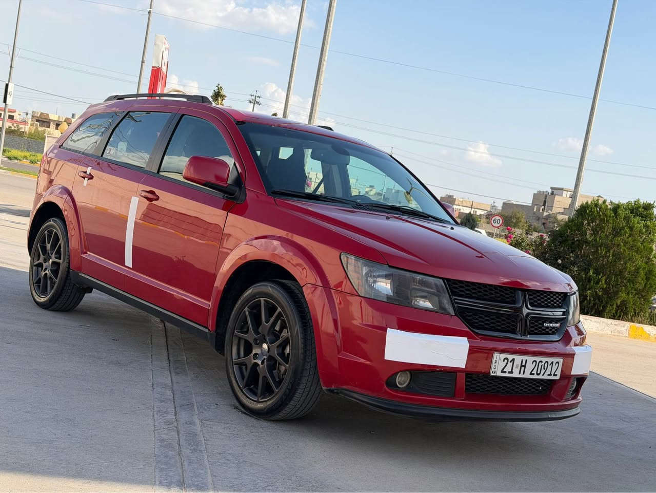 DODGE JOURNEY
موديل :- 2016 
***********
لون :- احمر
محرك :- 4 بستن (2400) 
مواصفات :- SXT معروفه
ويل 19 تحكم  استيرن ثلاثة مقاعد تبريد مركزي تبريد قطعتين  بصمه بيبان بصمه شاشه كبير كاميره حساس 
وباقي مواصفات معروفه 
صبغ :- ثلاث قطع امامي صبغ بدون ايرباك
سعر :- (107)$ وبي مجال بصيط 
رقم هاتف :- ***********
عنوان :- كركوك 📍 كركوك, العراق
