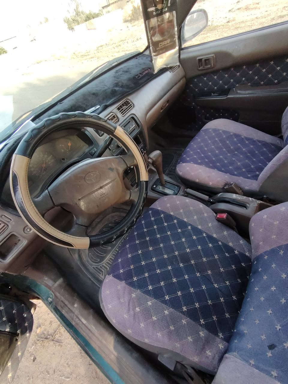 السلام عليكم كورلا موديل ١٩٩٥ يسره بلاد السياره بلاديه بيه بس هاي الطخه الي بلكرن مال الجاملغ وطارف البنيد كهربائات كله شغاله تخم تأير صدر نضيف دوشمه نضيفه رقم انبار كير اوتو محرك مفتوح السياره بيه قطعتين صبغ شرط جاملغ أمامي وبنيد فقط الباقي بلاد محرك بي تنقيص السعر ٣٧ وبيه مجال لشراي مكاني الانبار الكرمه ***********
