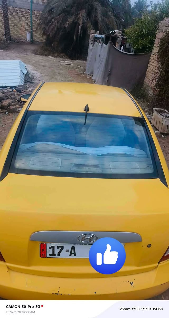 سلام عليكم أكسنت موديل 7 خليجي مكينه 1600 تبريد شغاله تخم تاير جديد شرط تحويل السعر 77وبيه مجال مكاني ديوانيه  وفيديو موجود تصويره من داخل  
فقط اتصال ***********
