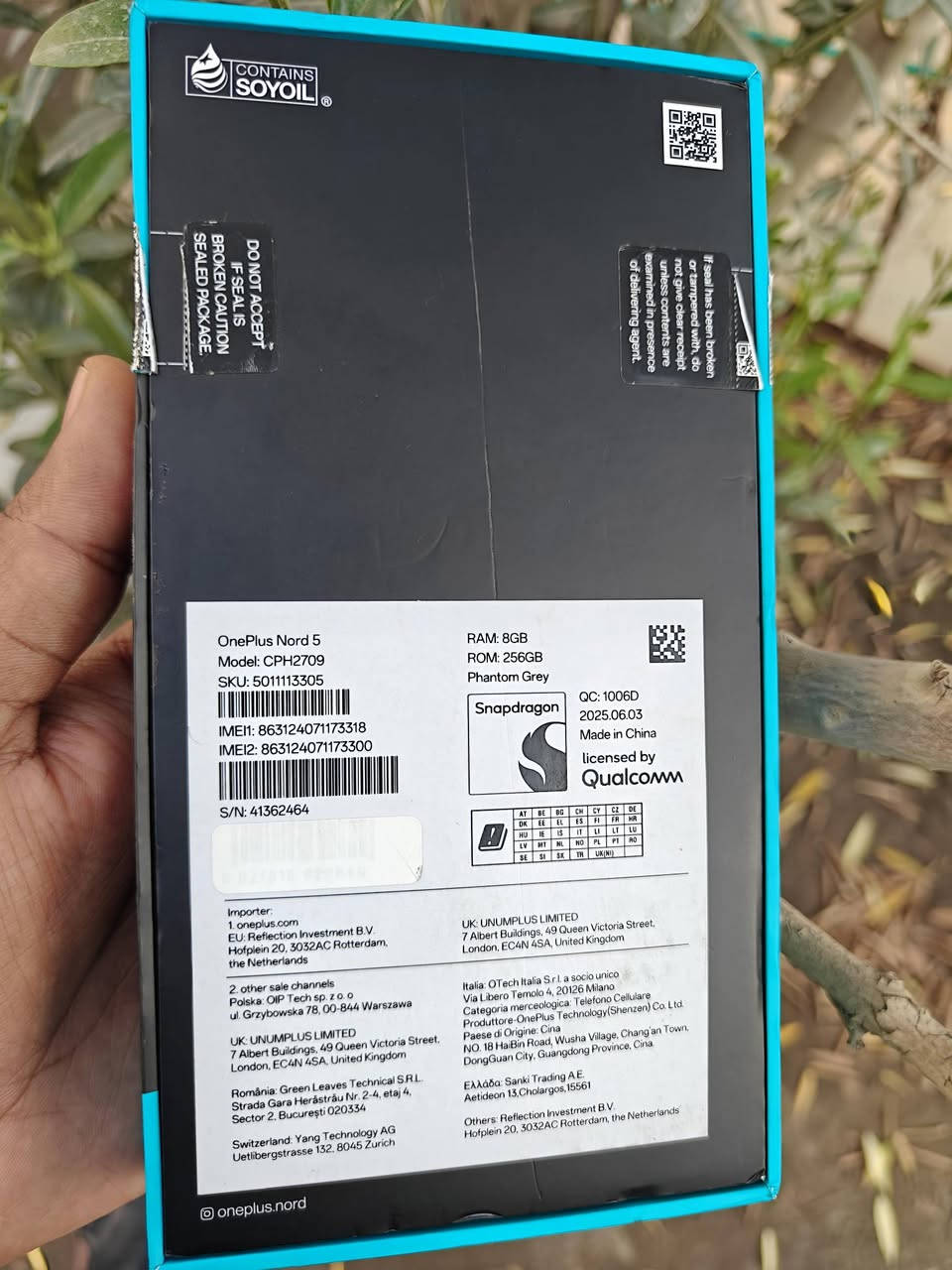 nord 5 5g
256
8
شريحتين 
جديد و شغال بي فطر بالشاشه ما ماثر على اللمس نهائيا


**إذا كنت صاحب هذا الإعلان وتريد حذفه لأي سبب، رجاءا أرسل رسالة إلى الدعم الفني**