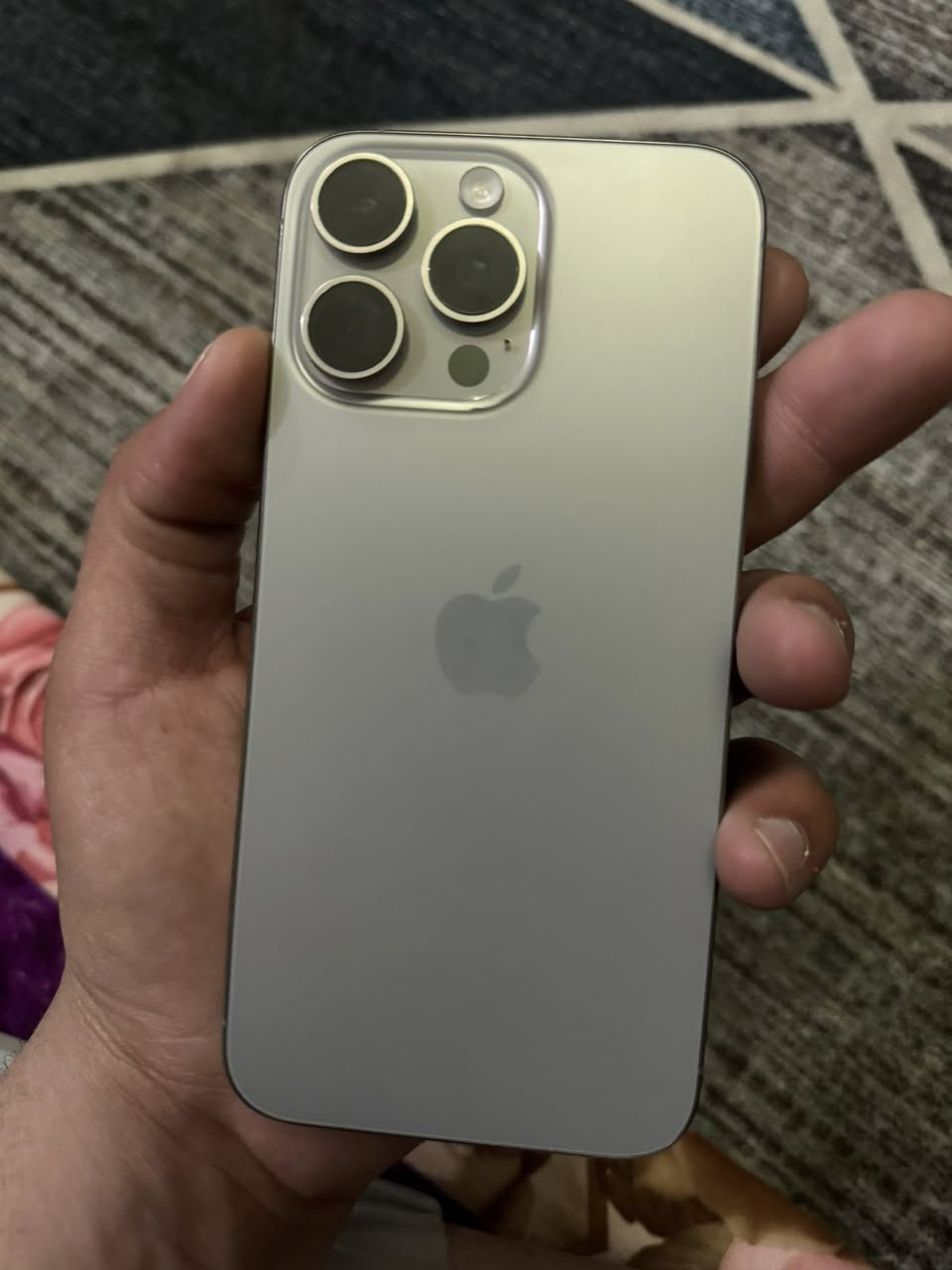 📱 للبيع: آيفون 15 برو ماكس
🔹 مكفول من زلغ  

🔋 صحة البطارية: 81%  

💧 الجهاز مقاوم للماء (Waterproof)  

📦 يجي ويا الكارتونة الأصلية  

الجهاز نظيف ويشتغل بدون مشاكل 👍  

للجادين فقط، يرجى التواصل على الخاص


**إذا كنت صاحب هذا الإعلان وتريد حذفه لأي سبب، رجاءا أرسل رسالة إلى الدعم الفني**