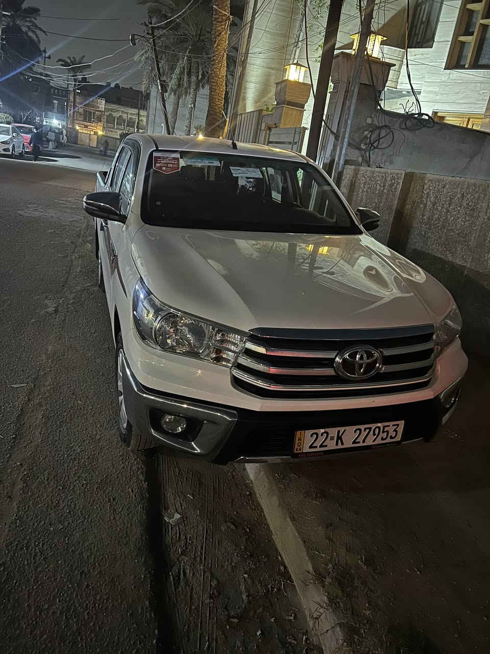 السلام عليكم بيكم هايلوكس 2025 شركت ساز باب الأول ام الضمان ماشيه 20 الف كفاله عامه من كلشي رقم اربيل ***********
