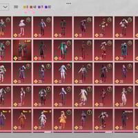 حساب ببجي • بدلة اكس • ٣٢ سلاح