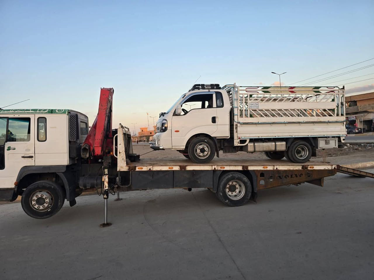 اسلام عليكم
كرين للأجرى لنقل السيارات يحمل كافة السيارات الثقيله والخفيفه ولنقل كافة الآليات والمولدات والعدد الثقيله والخفيفه ولسحب الغطاسات 🎩🚒 ومتواجدين في كل وقت ليلاً نهاراً شمال وجنوب وبأنسب الاسعار اتصل وتدلل 
***********
***********
