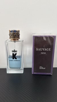 عطور اصليه • ديور سوفاج ١٠٠مل • دولشي غابانا كينج ٥٠مل
